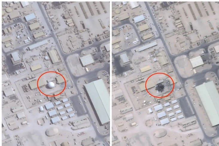 9 Pangkalan Militer Negeri Paman Sam pada Timur Tengah, 2 di area tempat Antaranya Telah Diserang Rudal Iran