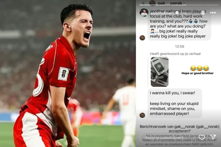 Astaga! Justin Hubner Dapat Ancaman Pembunuhan pada tempat Medsos