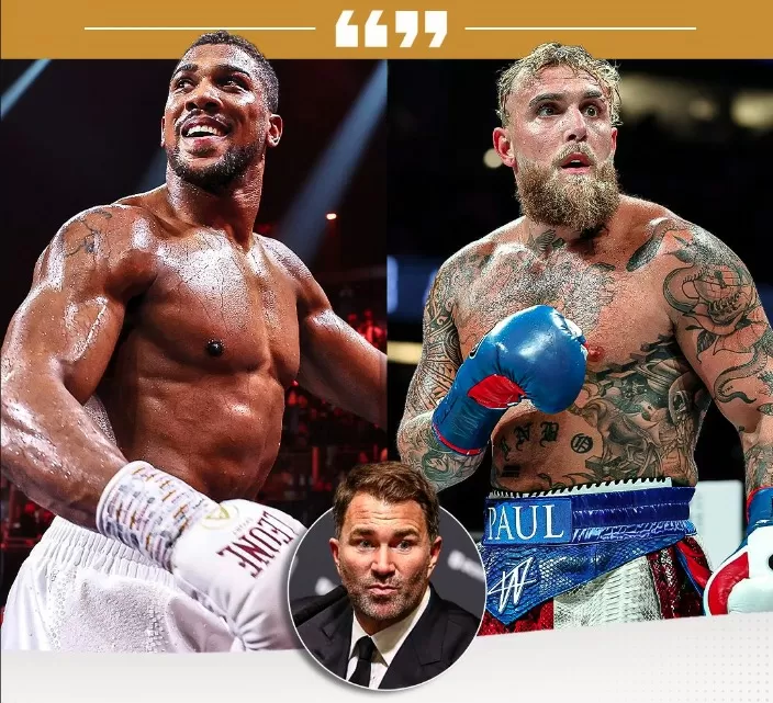 Eddie Hearn Khawatir Jake Paul Bisa Tewas Jika Nekat Lawan Anthony Joshua