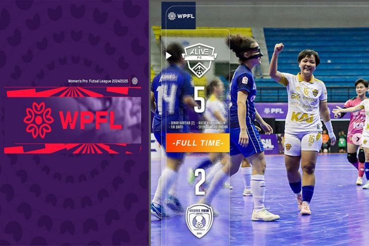 Hasil Turnamen Futsal Profesional Putri 2025: Alive FC Libas Muara Enim United 5-2