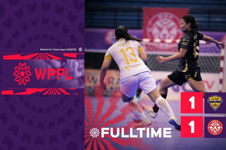 Hasil Kompetisi Futsal Profesional Putri 2025: Alive FC vs MSP FC Imbang 1-1