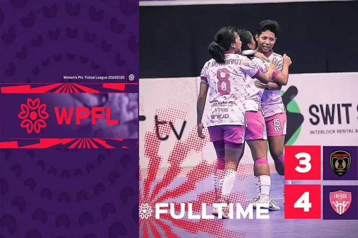 Hasil Turnamen Futsal Profesional Putri 2025: Fafage Femeni Sikat Muara Enim United 4-3