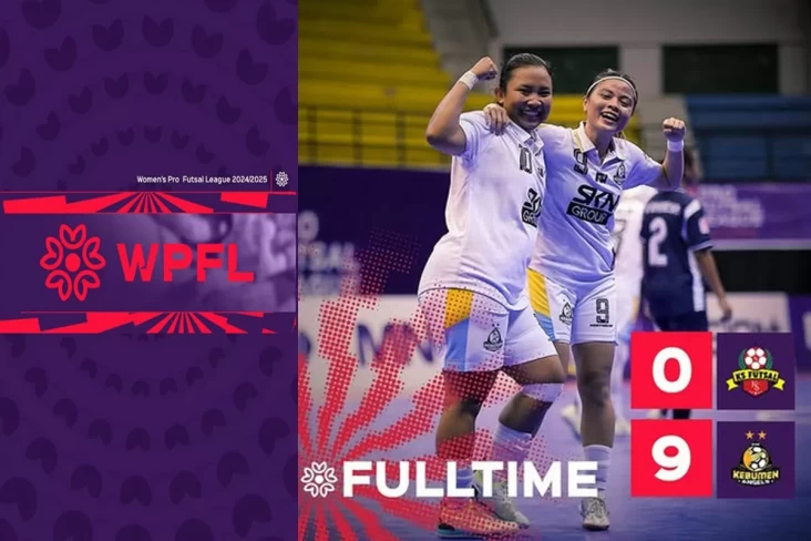 Hasil Turnamen Futsal Profesional Putri 2025: Kebumen United Angels Gunduli Karmila Sari Futsal 9-0