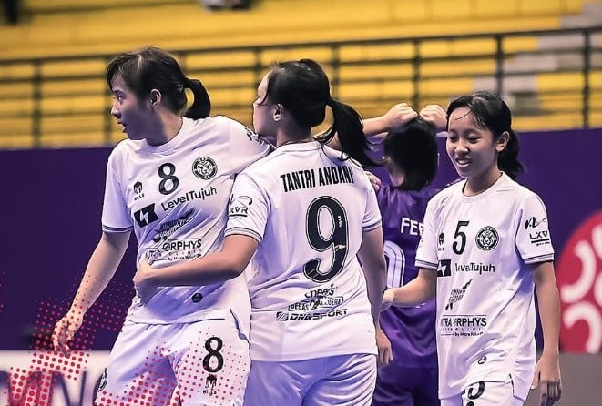 Hasil Kompetisi Futsal Profesional Putri 2025: MSP FC Gulung Karmila Sari 10-0