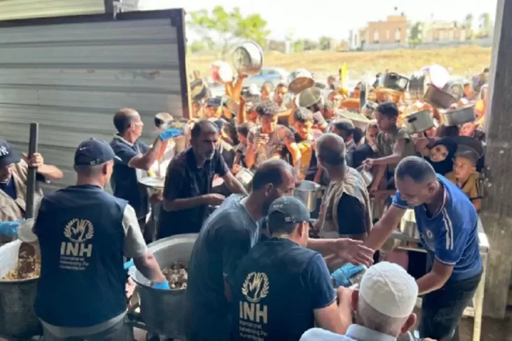 INH Salurkan Bantuan Rp13 Miliar untuk Warga Daerah Kawasan Gaza Palestina
