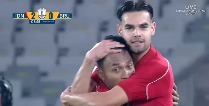 Jens Raven Cetak Quatrick pada area Babak Pertama! Indonesia Gasak Brunei 4-0