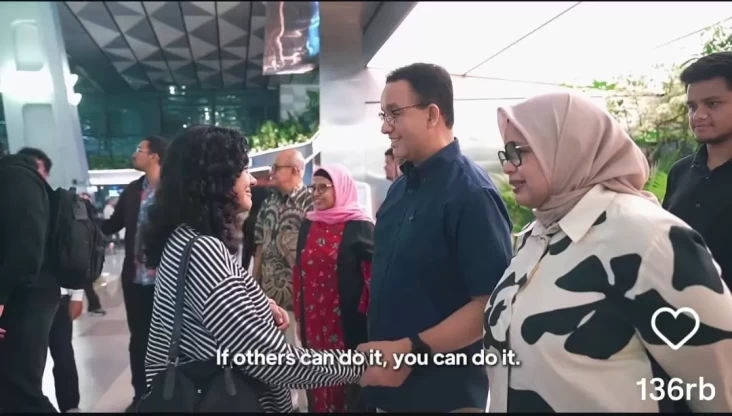 Momen Anies Melepas Mutiara Annisa Baswedan Kuliah dalam tempat Amerika Serikat