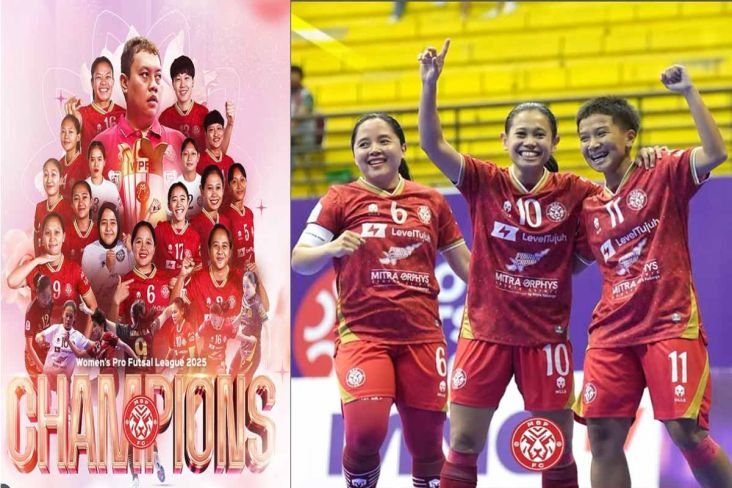 MSP FC Juara Turnamen Futsal Profesional Putri 2025