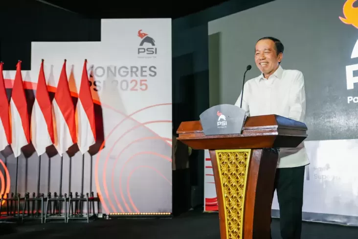 Pidato dalam di Kongres PSI, Jokowi Pernyataan Full Beri Pendukung