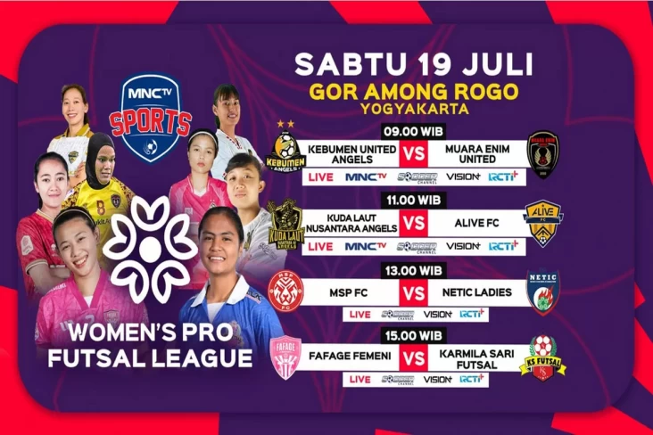 Saksikan Womens Pro Futsal League 2025 Series Ke-7 di MNCTV