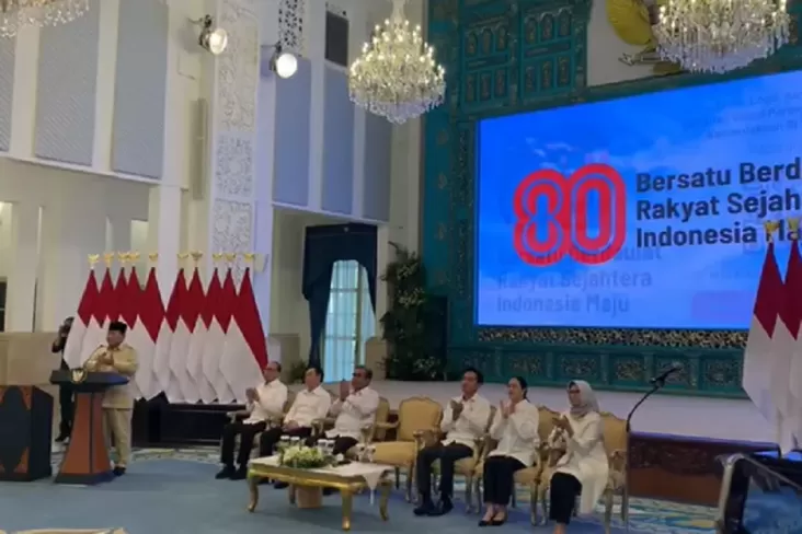 Sambut HUT Ke-80 RI, Prabowo: Kibarkan Merah Putih juga Bersihkan Lingkungan