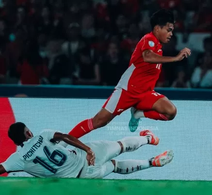 Timnas Indonesia U-23 vs Thailand Diwarnai Benturan Keras, Poin Kaca Mata pada Babak Pertama