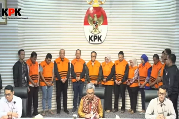 Deretan Tersangka yang mana yang dimaksud Ditangkap Bareng Ebenezer, 15 Mobil juga Uang Rp170 Juta Disita KPK