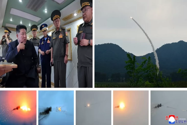 Kim Jong-un Pantau Langsung Korut Uji Tembak Rudal Baru yang tersebut yang disebutkan Unik juga Spesial