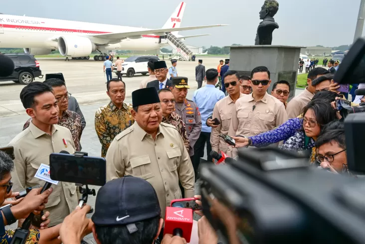 Gibran Hadiri Peringatan HUT ke-80 RI di area tempat Istana Merdeka, Upacara pada IKN Dipimpin Kepala Otorita