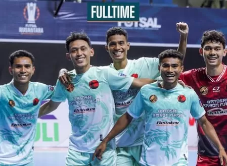 Hasil Kejuaraan Futsal Nusantara 2025: Batosai Ambon Naga Cukur Barabai FC 7-1