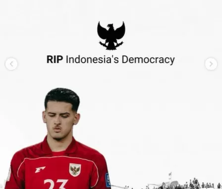 Keprihatinan Pemain Timnas Indonesia, Justin Hubner: RIP Demokrasi