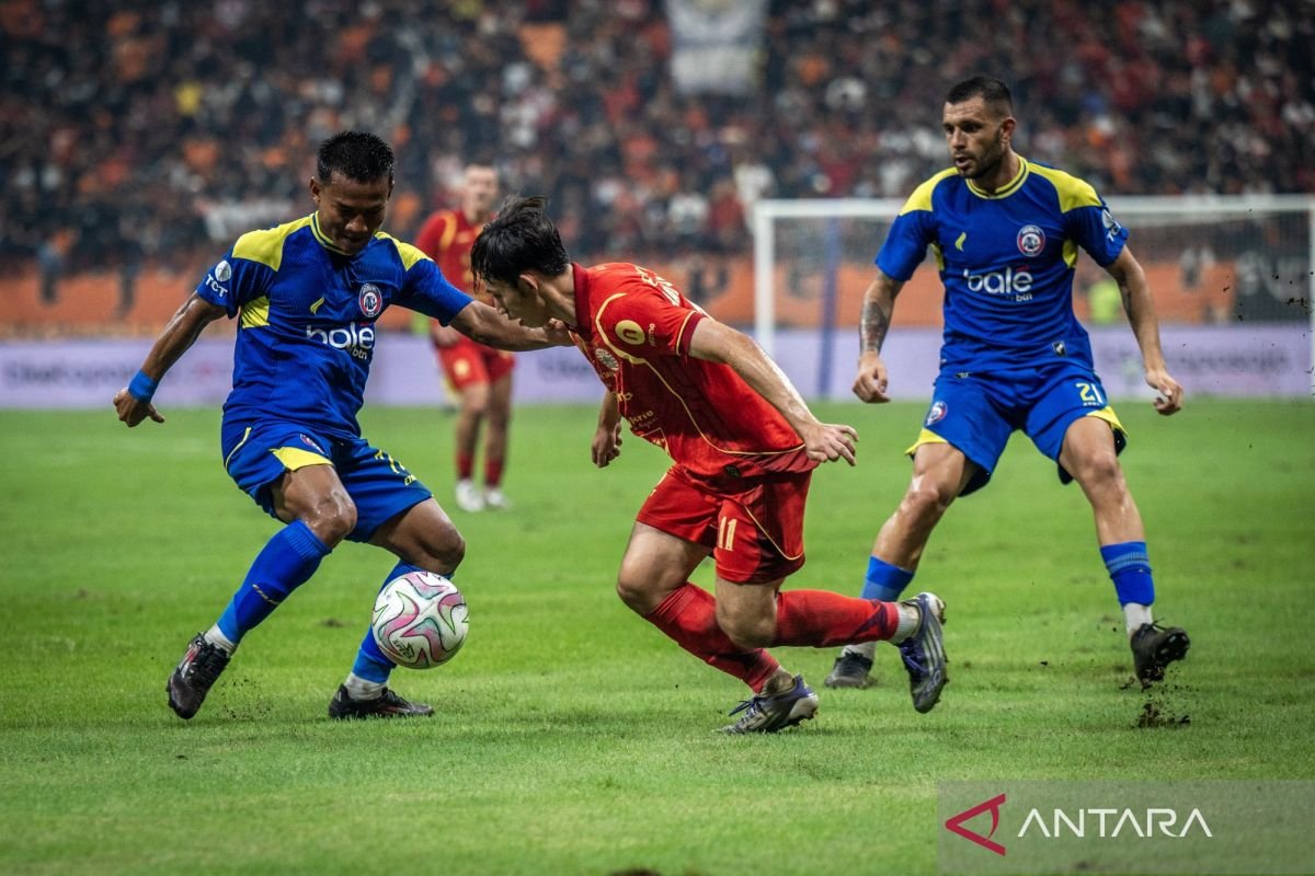 Jadwal lengkap Arema dalam pada Super League musim 2025/2026