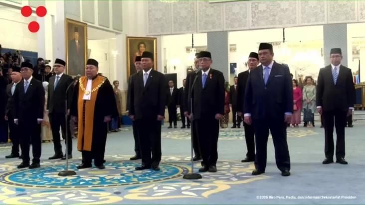 Mendiktisaintek Brian Yuliarto Dilantik sebagai Kepala Badan Industri Mineral