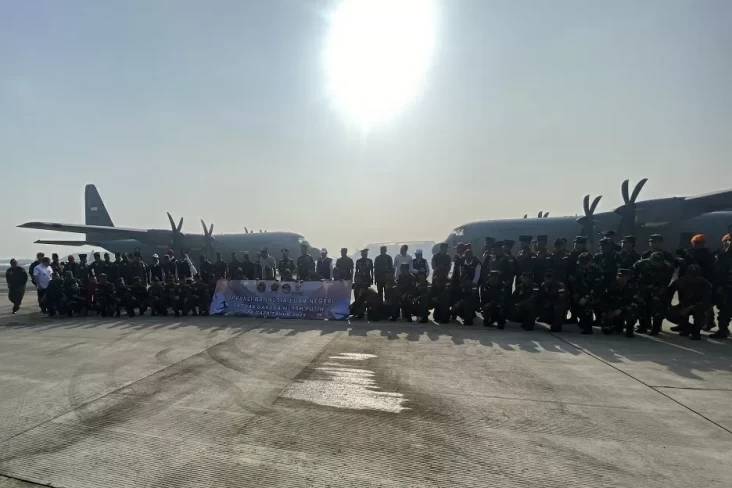 Panglima TNI Lepas Satgas Garuda Merah Putih II ke Daerah Wilayah Gaza Palestina