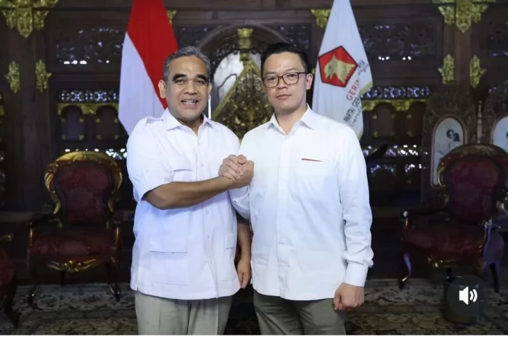 Prabowo Resmi Tunjuk Sugiono Jadi Sekjen Gerindra, Muzani Jadi Ketua Dewan Kehormatan