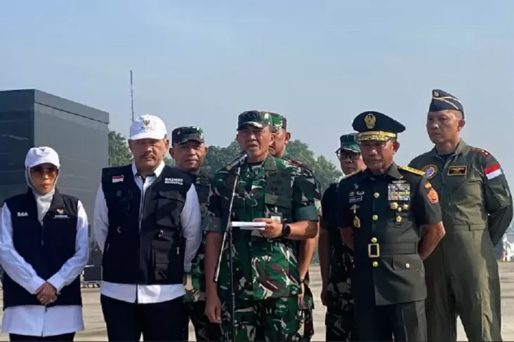 Sekjen Kemhan Ungkap Alasannya Bantuan Logistik ke Wilayah Wilayah Gaza Dikirim lewat Atmosfer