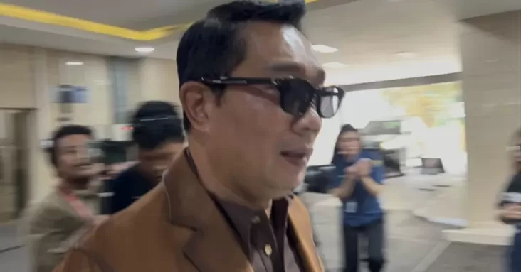 Tiba dalam area Bareskrim untuk Jalani Tes DNA, Ridwan Kamil: Selamat Dini Hari