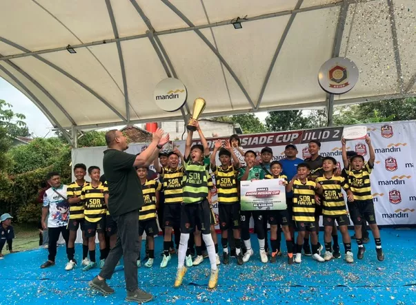 Turnamen Sepak Bola Usia Dini Andre Rosiade Cup Jilid 2 Tercapai Digelar