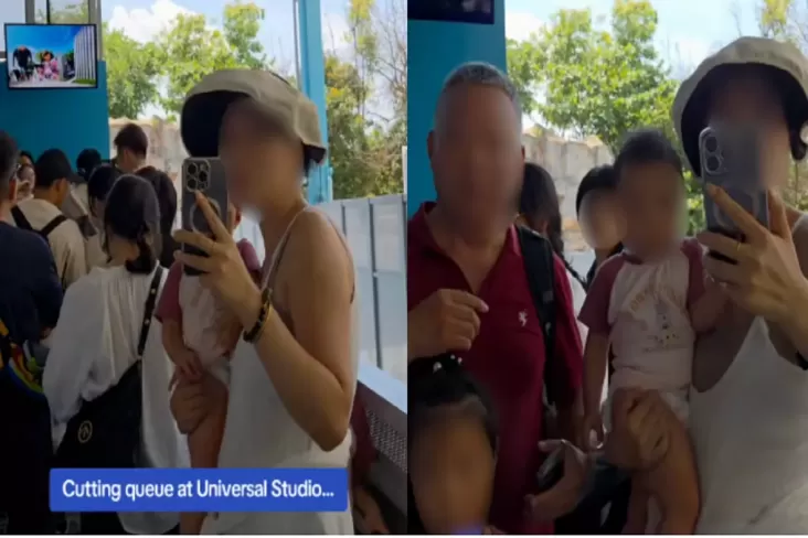 Viral, Turis China Potong Antrean pada di Universal Studios Singapore: ‘Tanpa China, Singapura Tak Ada’