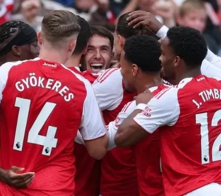 Arsenal Gusur Liverpool dalam area Puncak Klasemen usai Hancurkan Nottingham Forest
