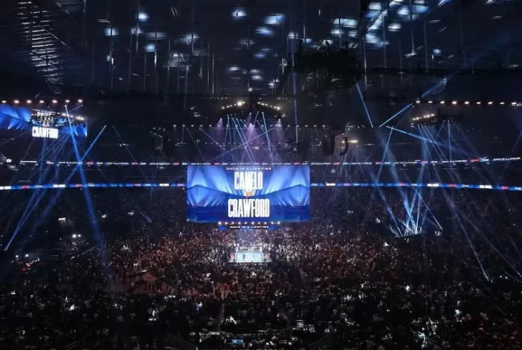 Canelo vs Crawford Cetak Rekor Jumlah Penonton Tertinggi Kedua dalam Sejarah Tinju Amerika Serikat