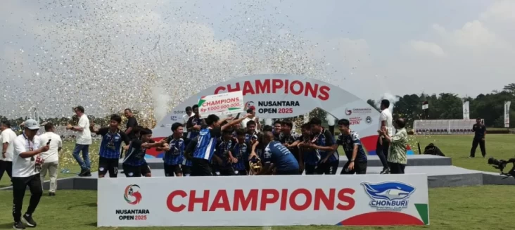 Chonburi FC Sabet Gelar Juara Nusantara Open 2025