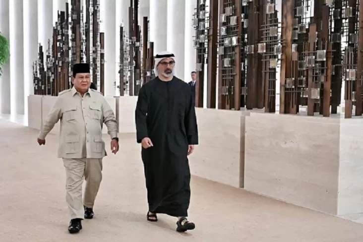 Dari Qatar, Prabowo Langsung Terbang ke Uni Emirat Arab Berjumpa Presiden MBZ
