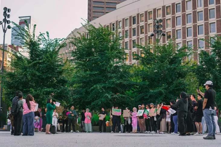 Diaspora Indonesia Suarakan Solidaritas juga Aspirasi dengan Boston Bergerak