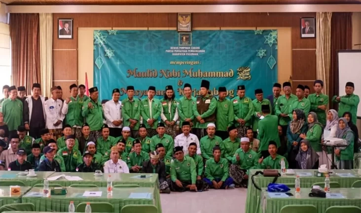 DPC PPP Pasuruan Voting Dukung Mardiono pada area Muktamar ke-10