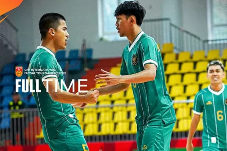 Hasil CFA International Men’s Futsal Tournament: Timnas Futsal Indonesia Gilas Kamboja 5-1