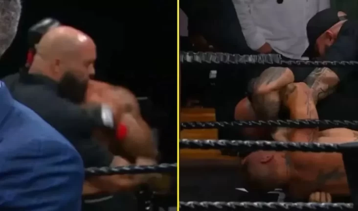 Petarung Hajar Sekuriti pasca Kalah KO pada Acara Tinju Jon Jones