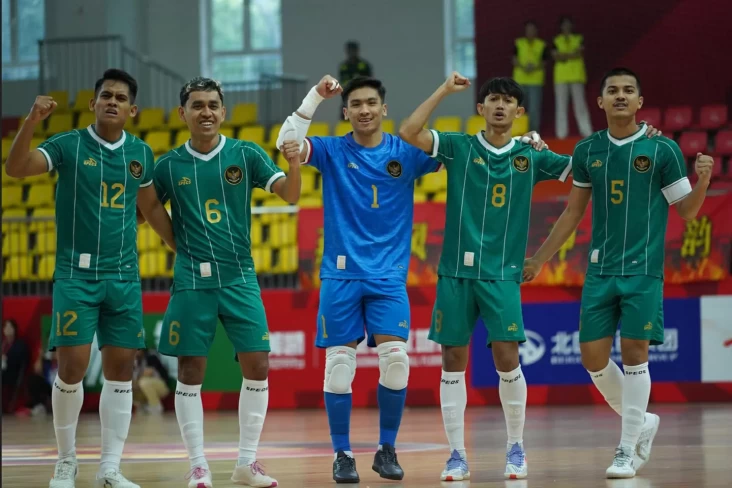 Selamat! Timnas Futsal Indonesia Memenangkan 51 berhadapan dengan Kamboja pada CFA 2025
