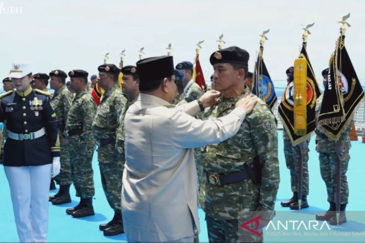 Daftar 11 purnawirawan TNI yang dapat pangkat kehormatan Prabowo