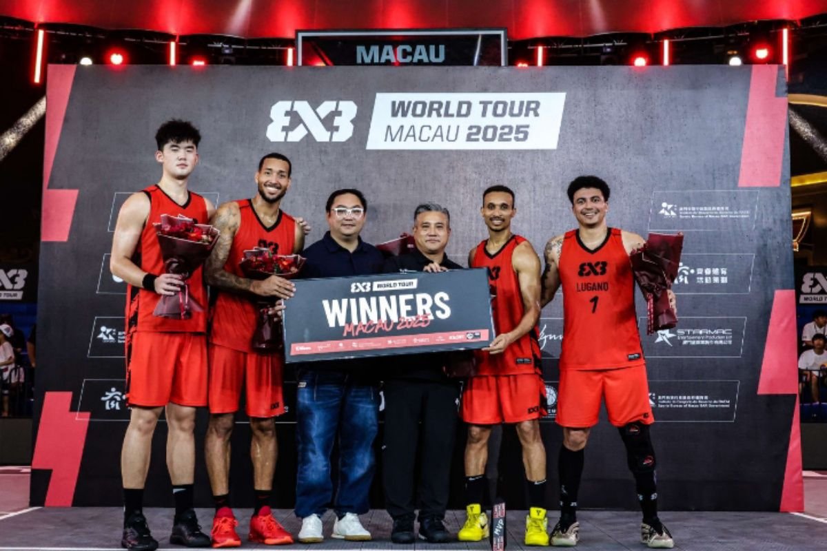 Sejarah, Lugano raih penghargaan perdana FIBA 3×3 World Tour di Macau