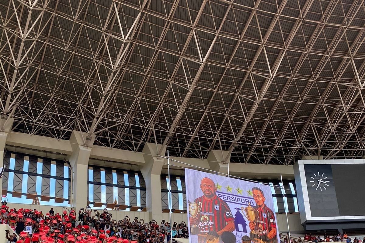 Persipura tundukkan Barito Putera satu gol tanpa balas