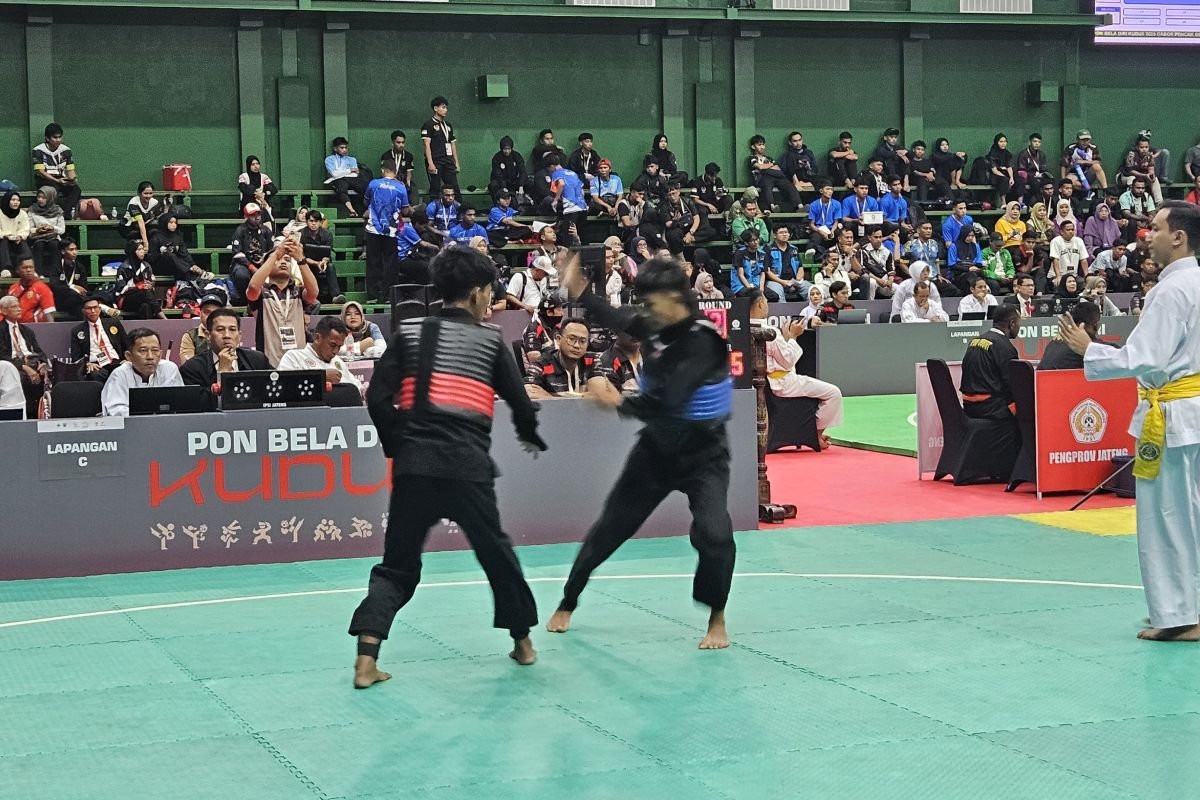 Lima pesilat Jambi tampil di dalam sesi penyisihan PON Bela Diri