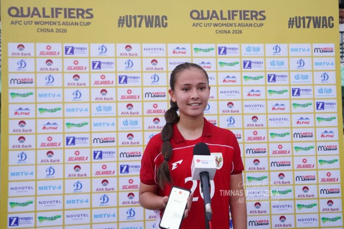 Katarina Stalin senang sanggup cetak gol kemudian juga bantu timnas putri menang