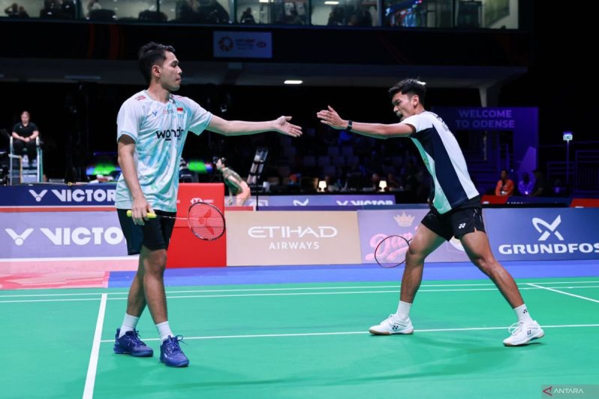 Fajar/Fikri siap bendung Lane/Vendy ke Denmark Open 2025