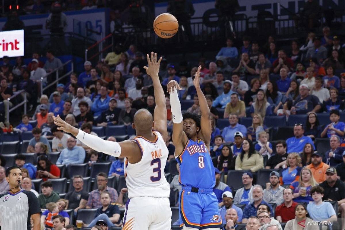 Thunder tanpa Jalen Williams ke pembuka NBA, Lakers kehilangan LeBron