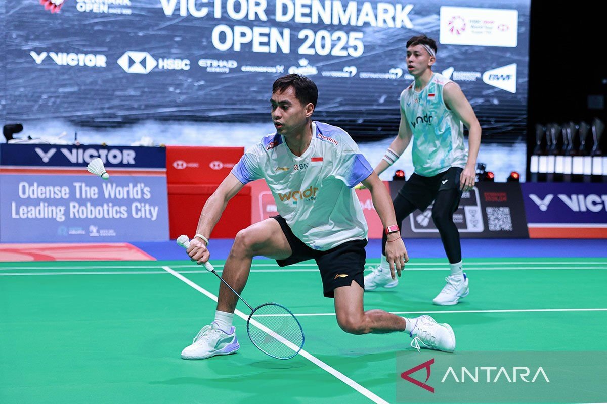 Langkah Rian/Rahmat dibendung ganda India ke di perempat final