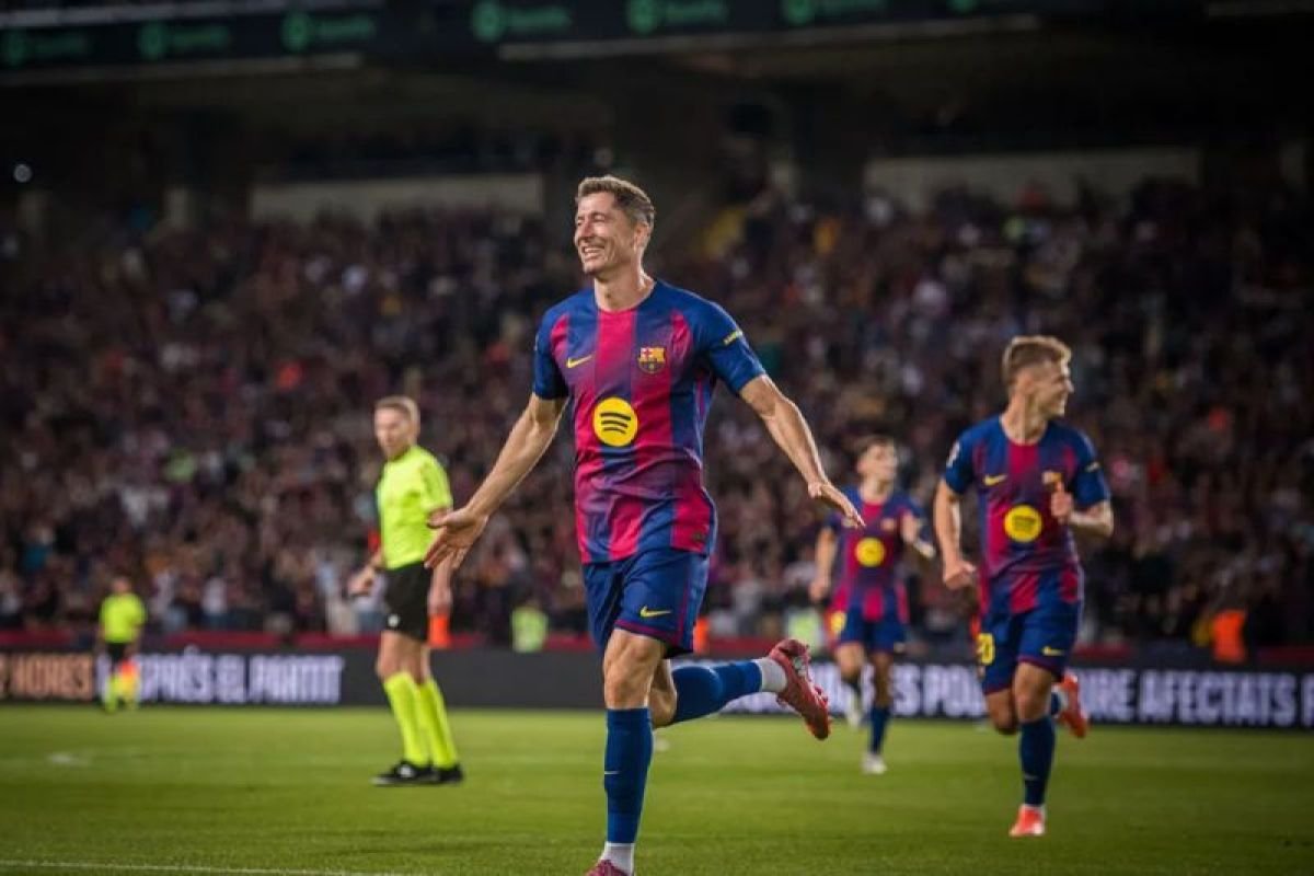 Kalahkan Sociedad, Barcelona geser Real Madrid pada puncak klasemen