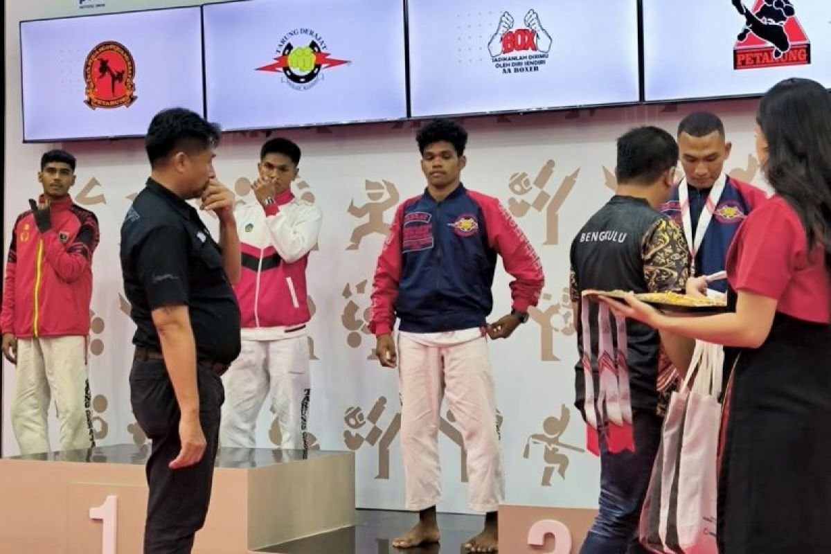 Atlet PON Kepri kembali torehkan prestasi pada Beladiri Tarung Derajat