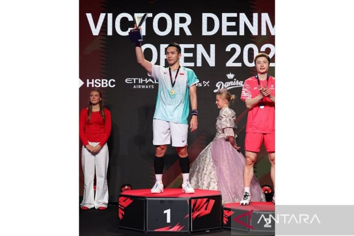 Jojo naik podium tertinggi Denmark Open 2025