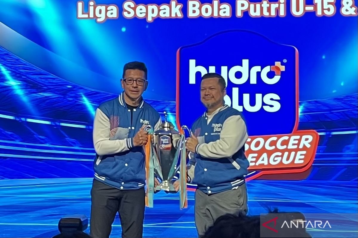 90 kelompok ikuti liga sepak bola putri U15 juga U18 Hydroplus Soccer League